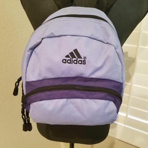 Adidas Canvas Mini Backpack Purple